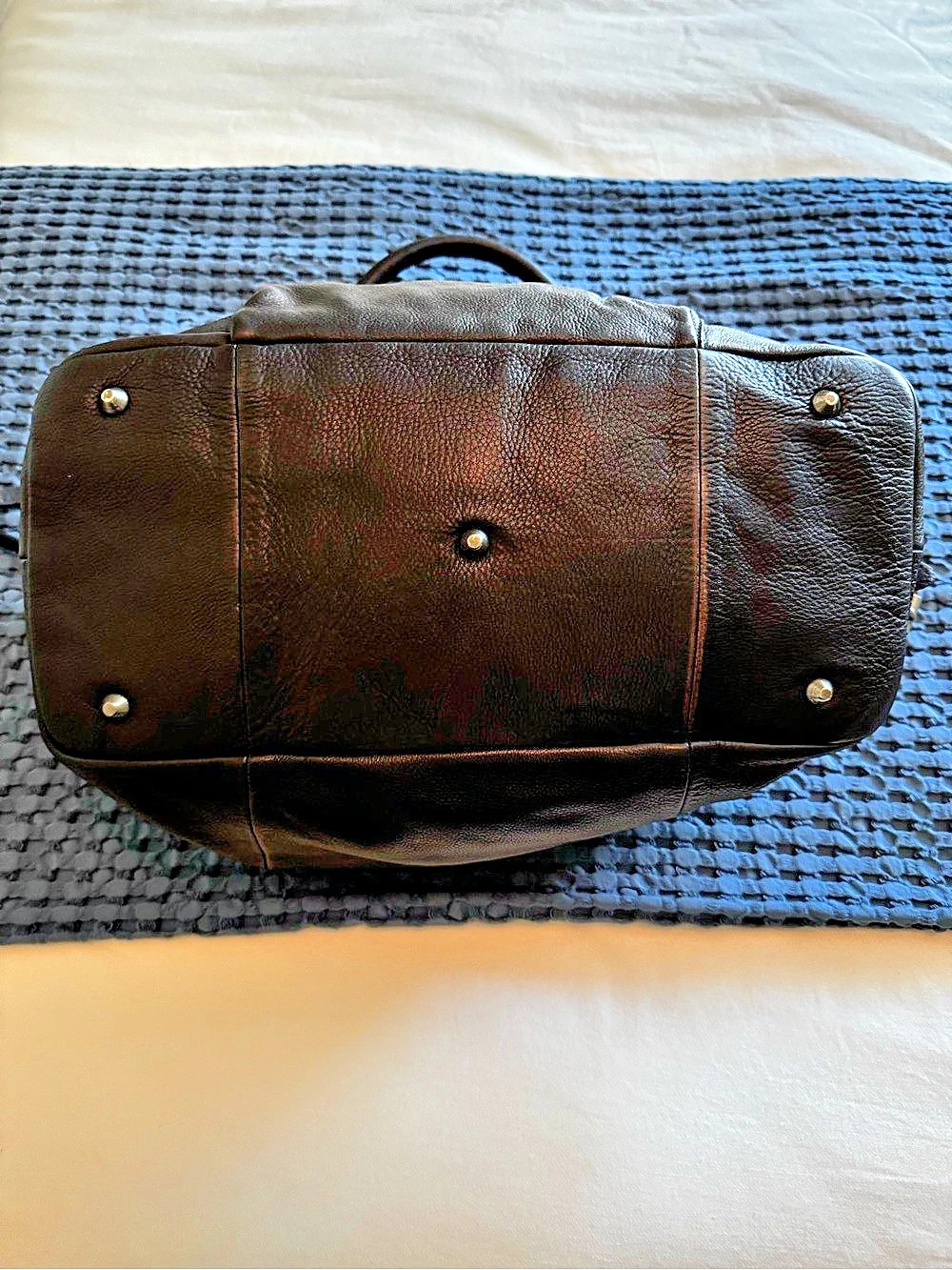 Free People We The Free Asher Tote Black Shoulder Bag - Picture 6 of 7